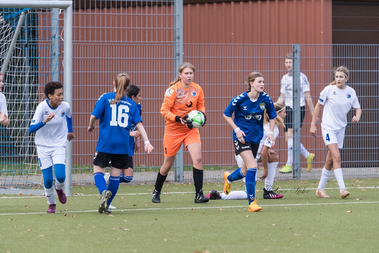 Bild 414 - wBJ Alstertal-Langenhorn - VfL Pinneberg : Ergebnis: 2:3